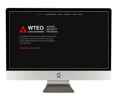 Trayectoria web: Avci Woman Security - Epic Creativos